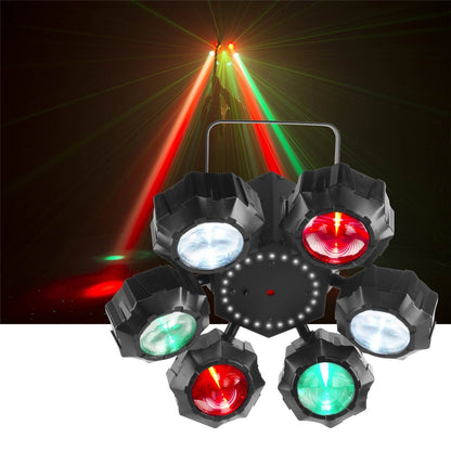 Chauvet Beamer 6 FX 3-in-1 LED Effects Light - Solotech