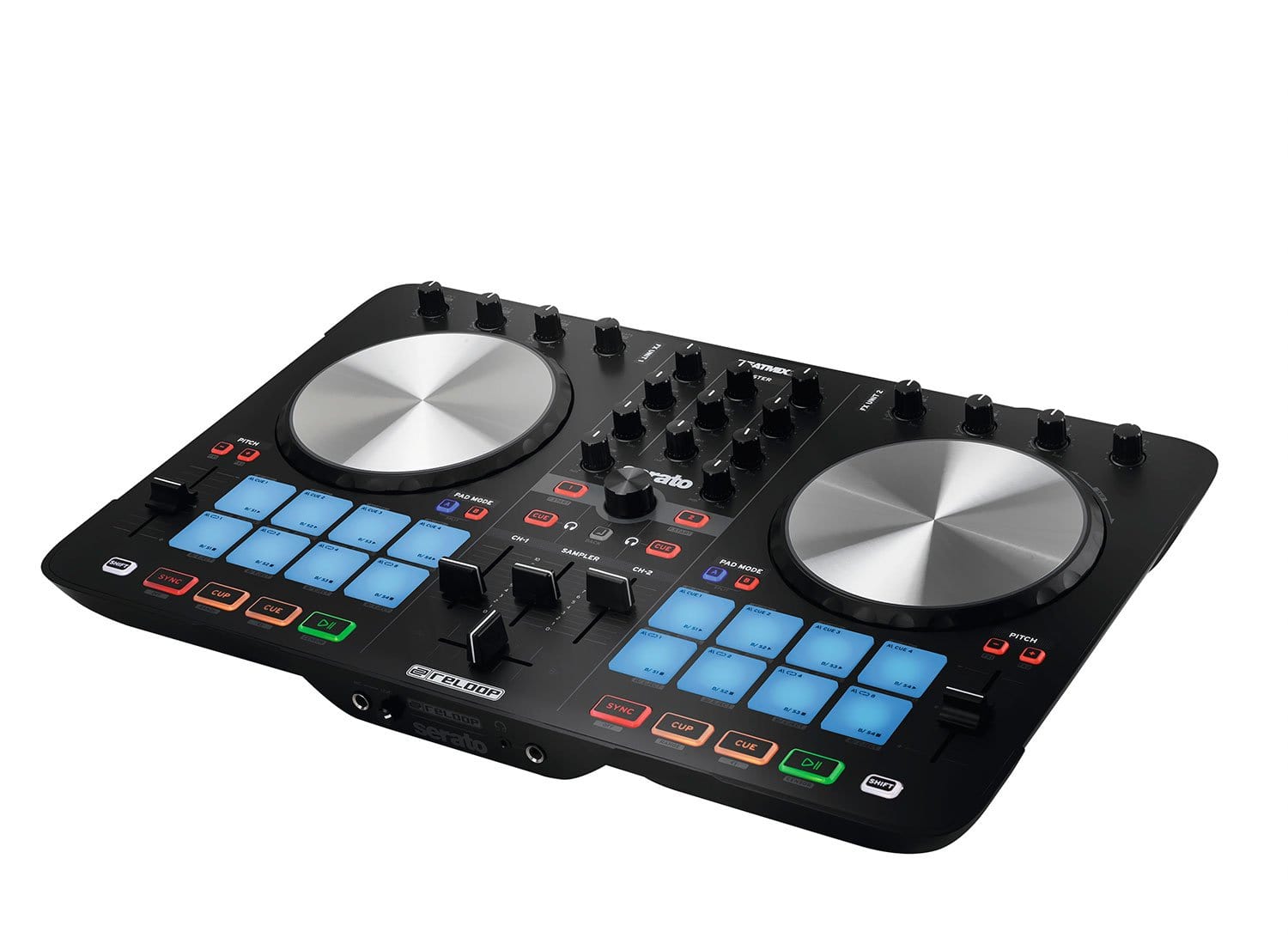 Reloop BeatMix 2 MK2 2-Channel DJ Controller for Serato - PSSL ProSound and Stage Lighting