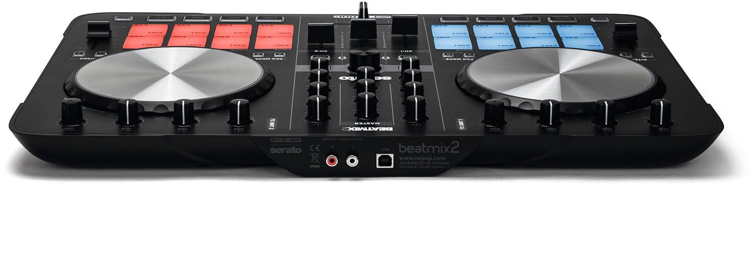 Reloop BeatMix 2 MK2 2-Channel DJ Controller for Serato - PSSL ProSound and Stage Lighting