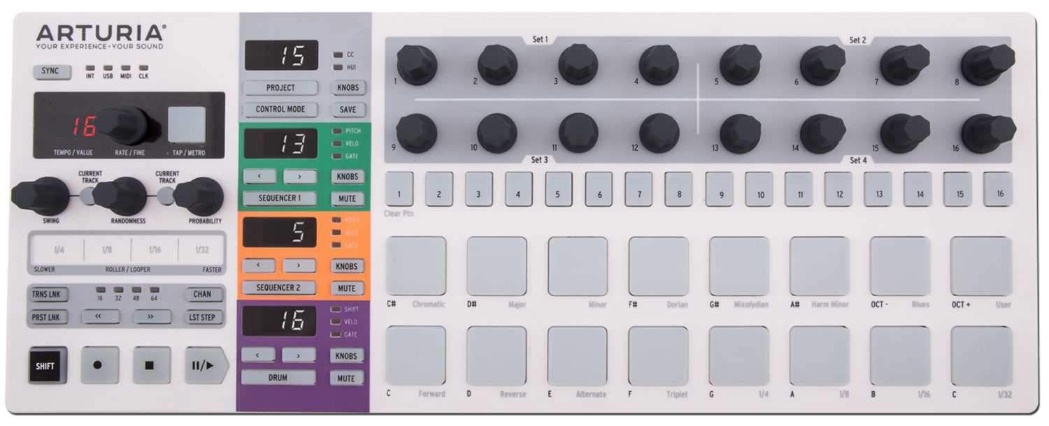 Arturia Beatstep Pro USB MIDI Step Sequencer - Solotech