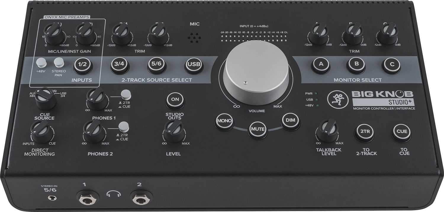 Mackie Big Knob Studio+ Monitor Controller & Audio Interface