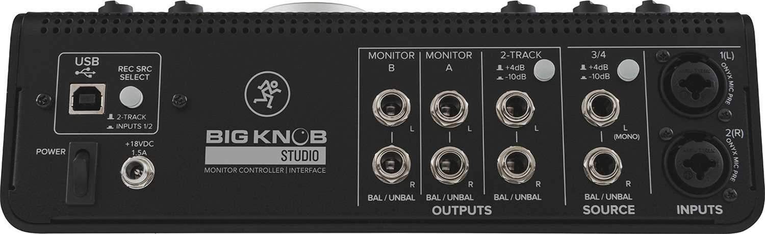 Mackie Big Knob Studio Monitor Controller & Audio Interface - Solotech