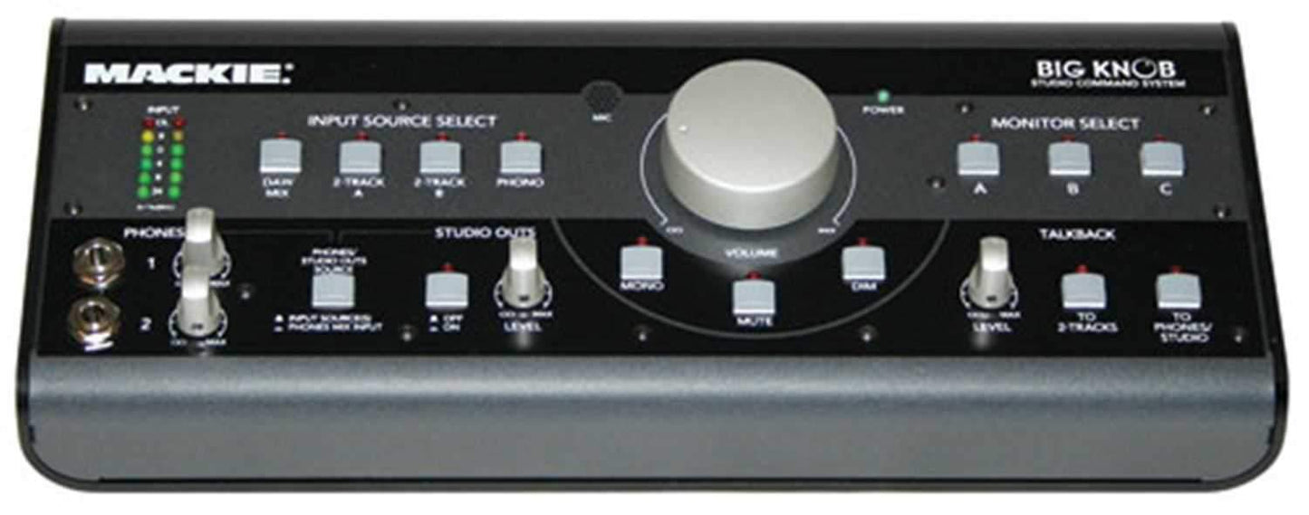 Mackie BIG KNOB Desktop Monitor System - Solotech