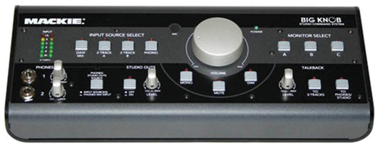 Mackie BIG KNOB Desktop Monitor System - Solotech
