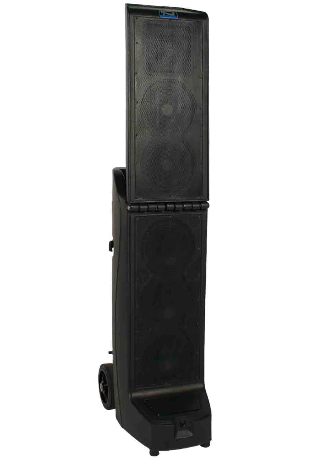 Anchor Audio Bigfoot Line Array Speaker Triple Basic Package with 3 Microphones - ProSound and Stage Lighting