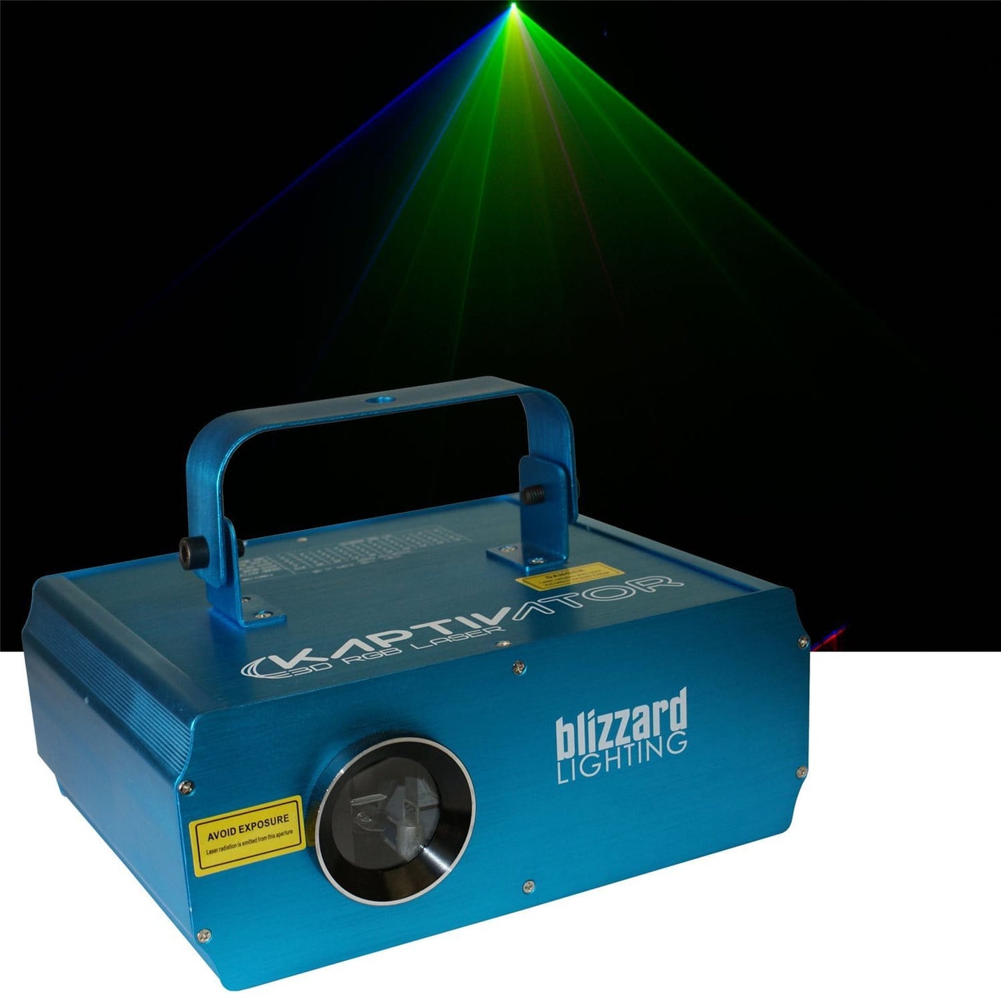 Blizzard Kaptivator DMX 3D RGB Laser Effect Fixture - Solotech