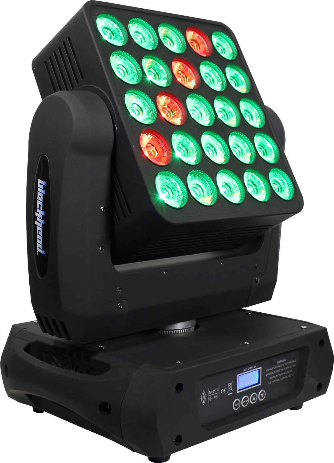 Blizzard BlockHead RGBW Matrix LED Moving Light - Solotech