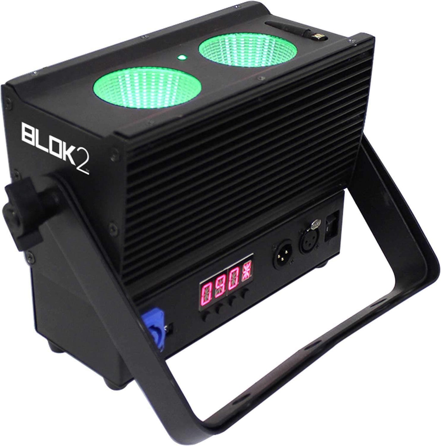 Blizzard Blok 2 50-Watt RGBWUV Battery Powered COB LED Wash Light - Solotech