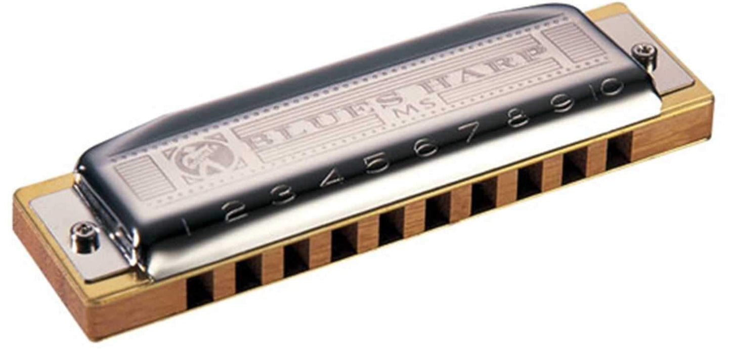 Hohner BLUES-HARP Traditional Sound Harmonica - Solotech