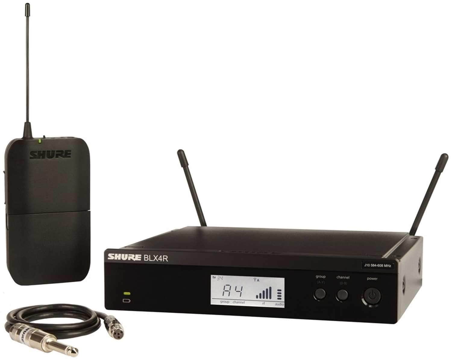 Shure BLX14R Wireless Instrument System H10 – Solotech