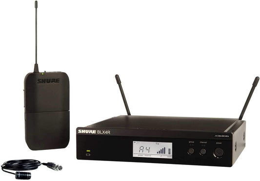 Shure BLX14R/W85 Rack Wireless Lavalier System with WL185 - Solotech