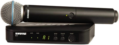 Shure BLX24 Wireless Handheld Mic Sys w Beta58 H9 - ProSound and Stage Lighting