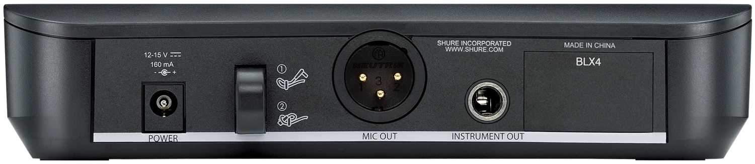 Shure BLX4 Wireless Receiver - Solotech