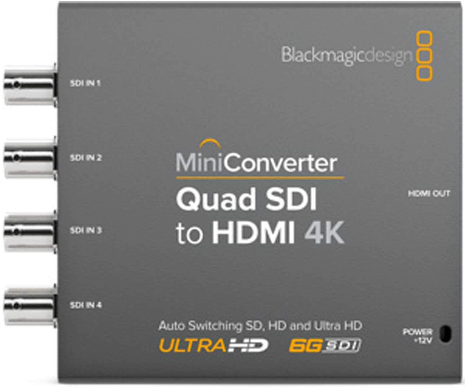 Blackmagic Design Mini Converter Quad SDI to HDMI - Solotech