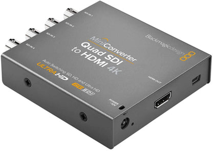 Blackmagic Design Mini Converter Quad SDI to HDMI - Solotech