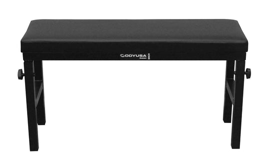 Odyssey BNCH 40-Inch Wide Portable Bench in Black - Solotech