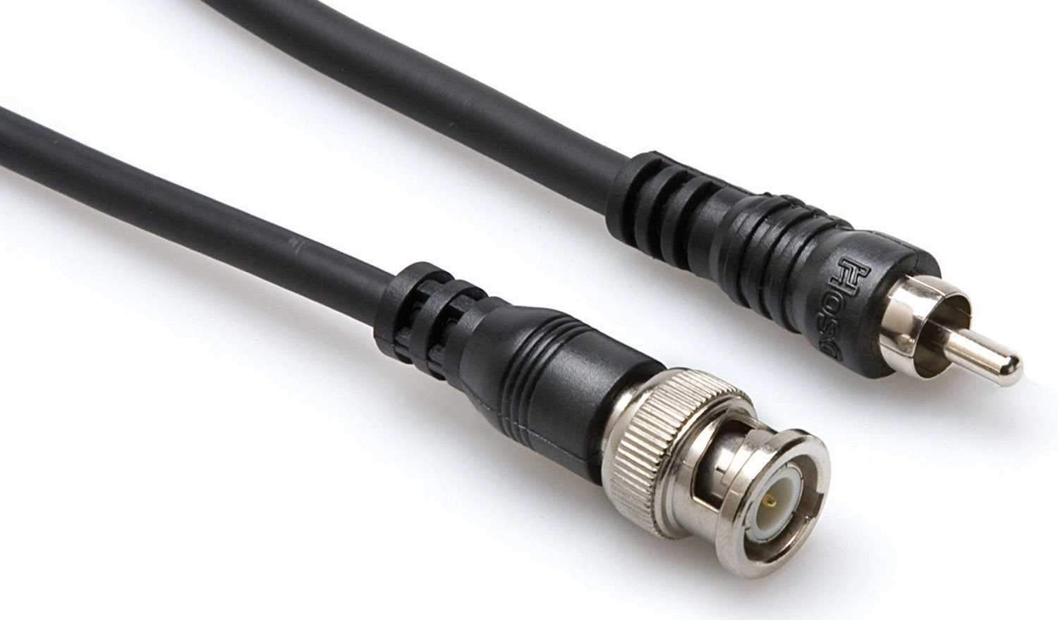 Hosa 75-ohm Coax BNC to RCA Cable 3 ft - Solotech