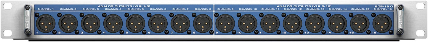 RME BOB 16 O Breakoutbox 8 XLR Outputs to 2xD-Sub 25-Pin Inputs - PSSL ProSound and Stage Lighting