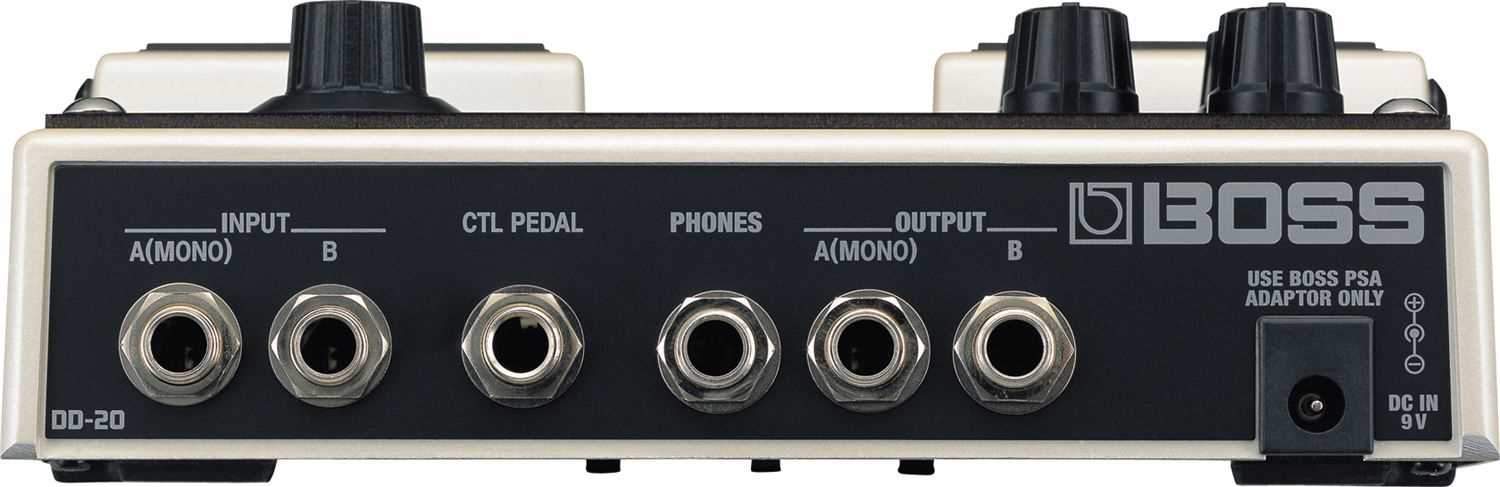 Boss DD20 Giga Delay Guitar Effects Pedal - Solotech