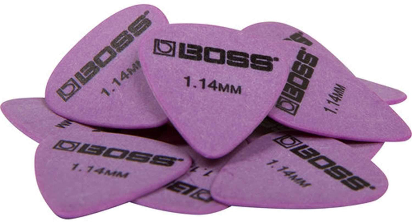 Boss BPK-72-D114 Delrin Guitar Picks 72 Pack - Solotech