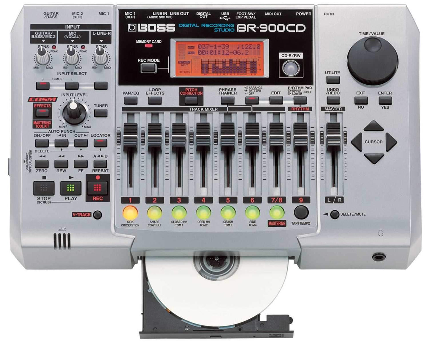 Boss BR-900CD Digital Recording Studio with CD Burn. | Solotech