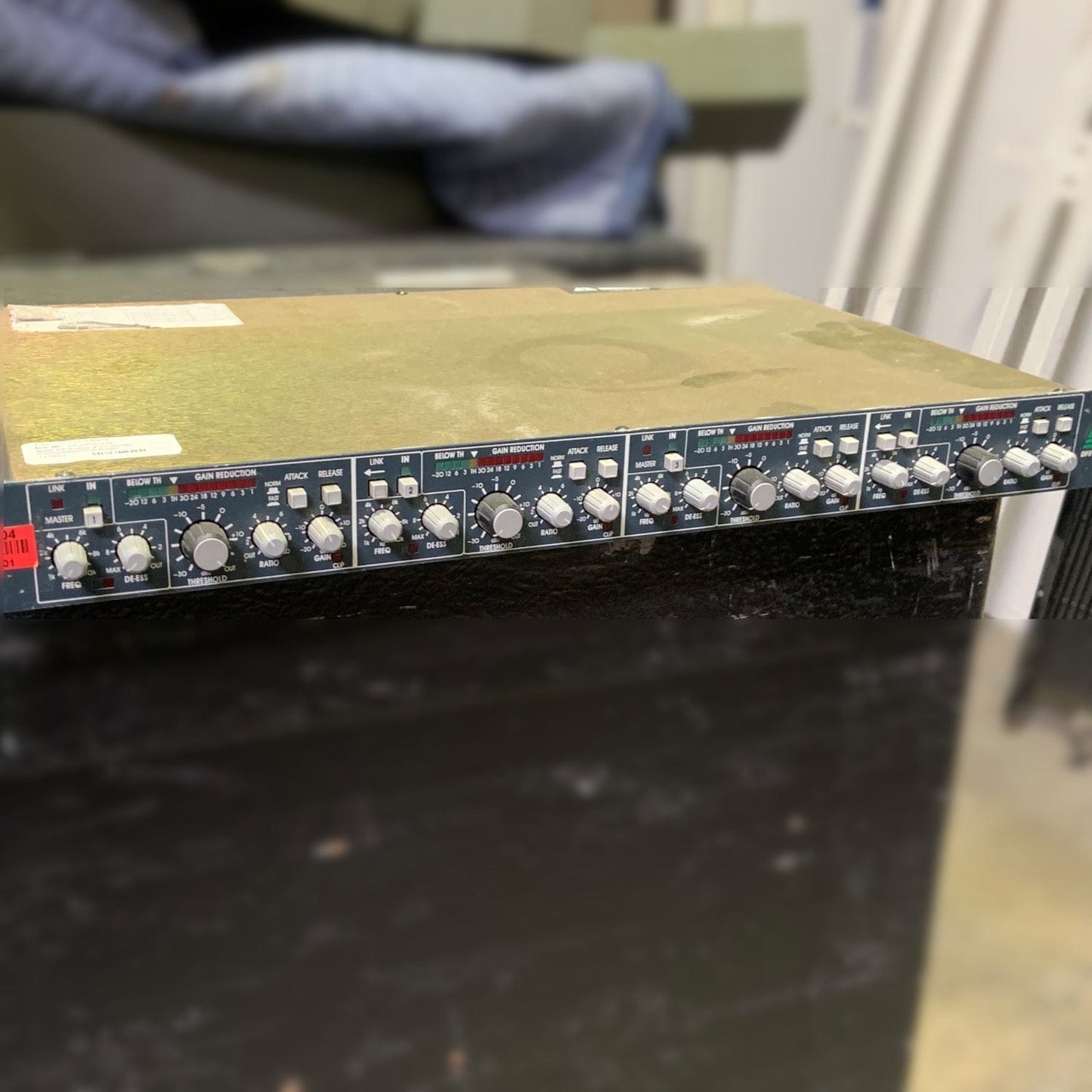 BSS DPR-404 4 Channels Compressor/De-Esser - PSSL ProSound and Stage Lighting