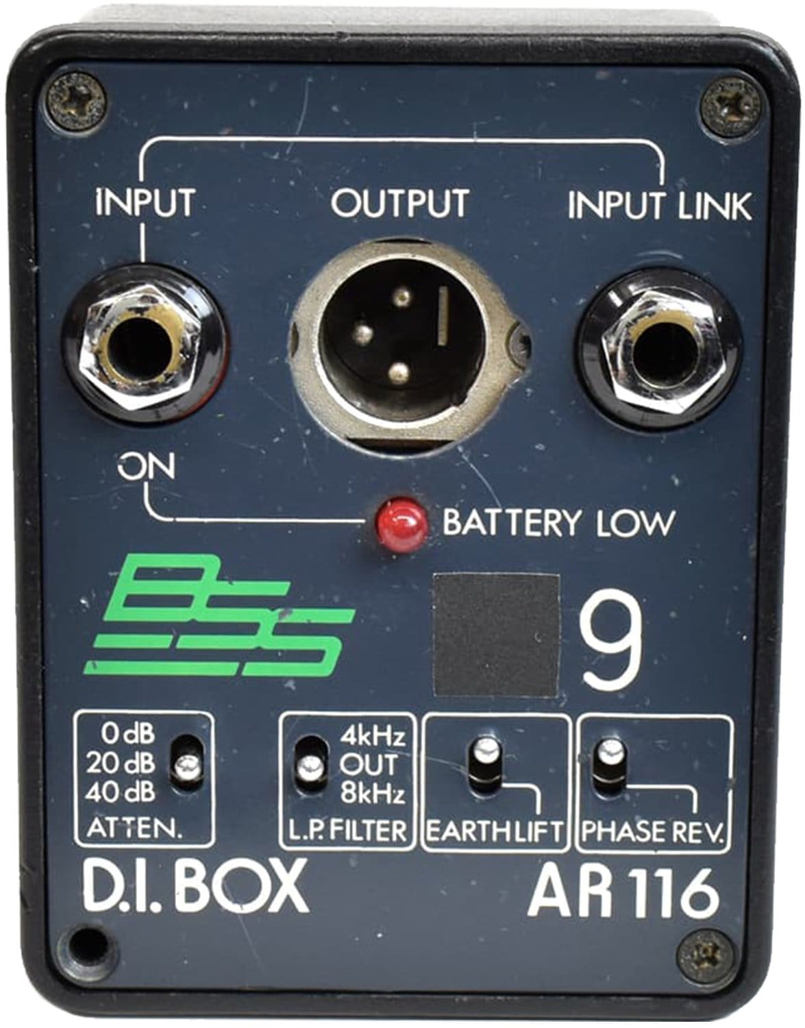 BSS AR-116 Active Direct Box - ProSound and Stage Lighting