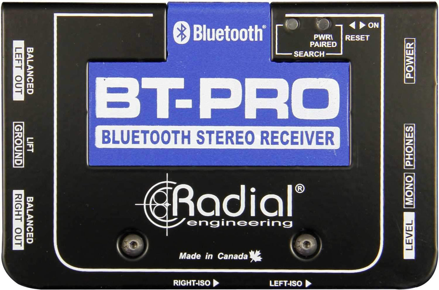 Radial BT-Pro BlueTooth Wireless Receiver - Solotech