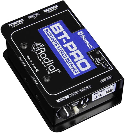 Radial BT-Pro BlueTooth Wireless Receiver - Solotech