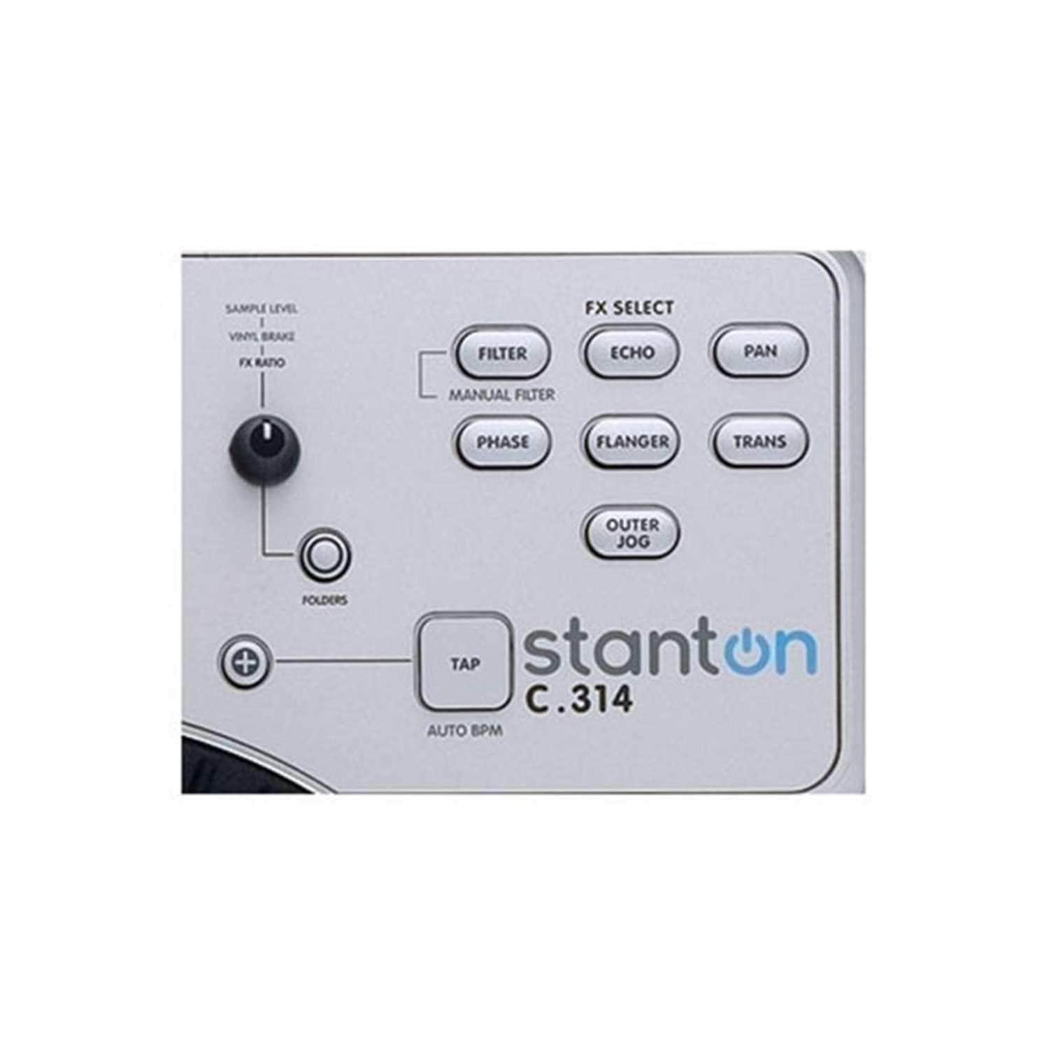 Stanton C314 Table Top CD/Mp3 Player with FX - Solotech