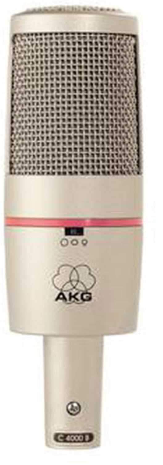 AKG C4000B 3-Pattern Condenser Microphone - Solotech