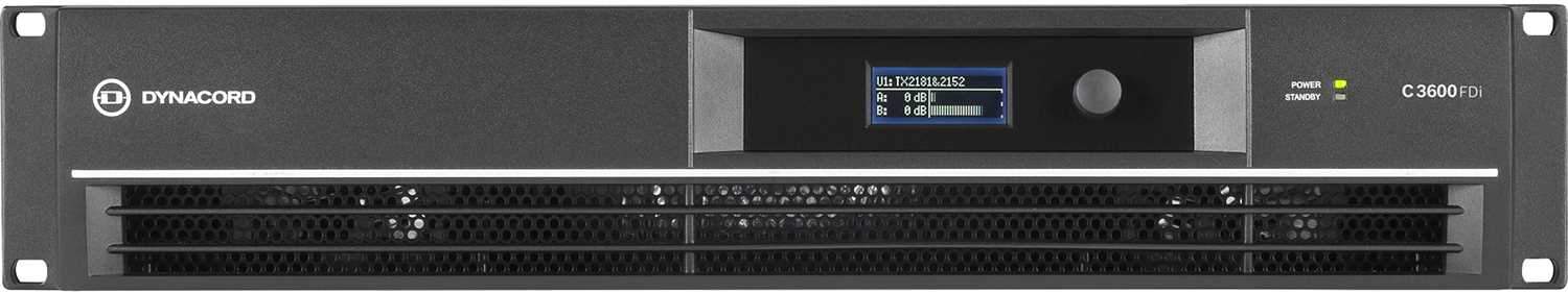 DYNACORD C3600FDI 1800w Powered Amplifier - ProSound and Stage Lighting