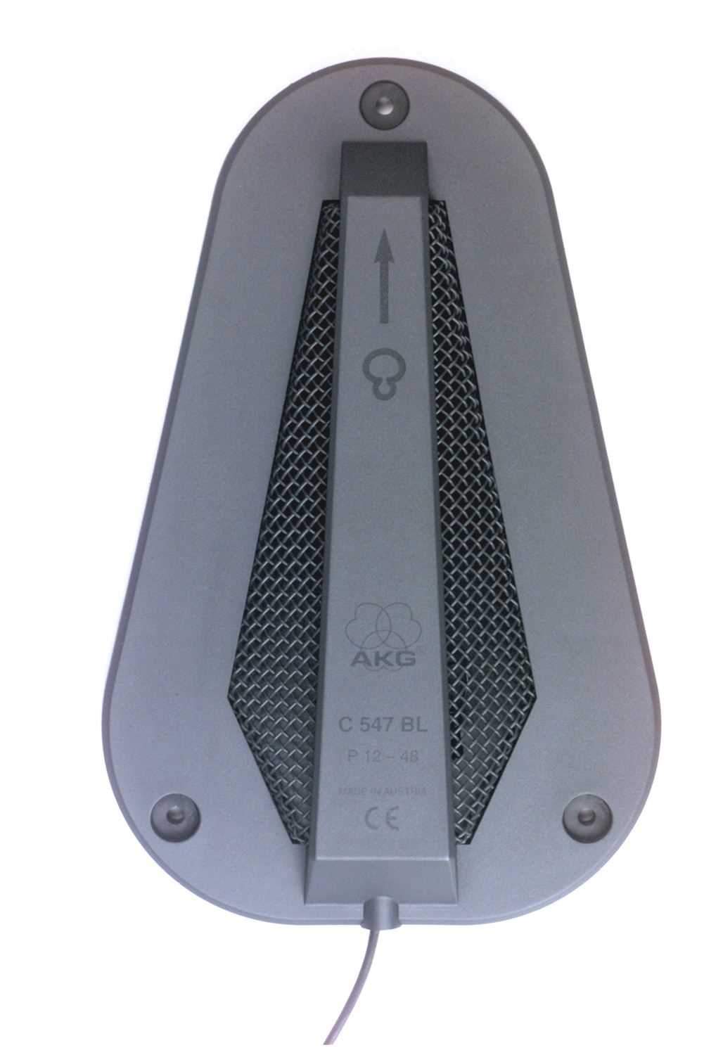 AKG C547BL Hypercardioid Boundary Layer Microphone - Solotech