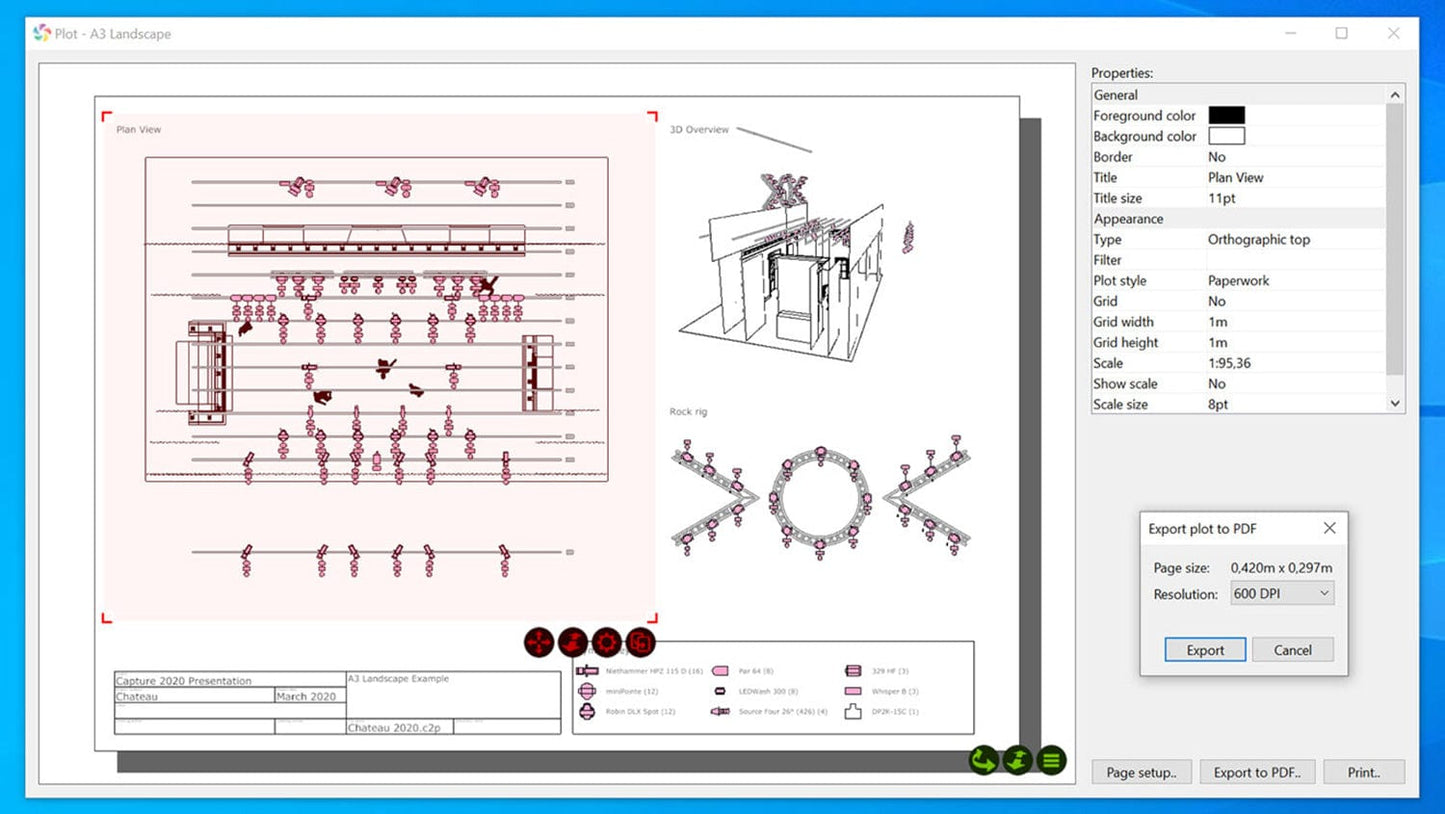 Elation Capture Duet 3D Lighting Design Software - PSSL ProSound and Stage Lighting