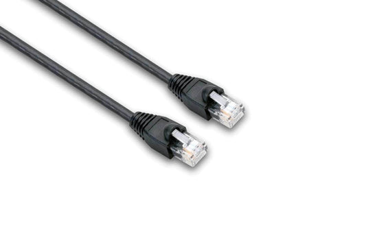 Hosa CAT-503BK Cat 5e Cable 8P8C to Same 3 Foot - Solotech