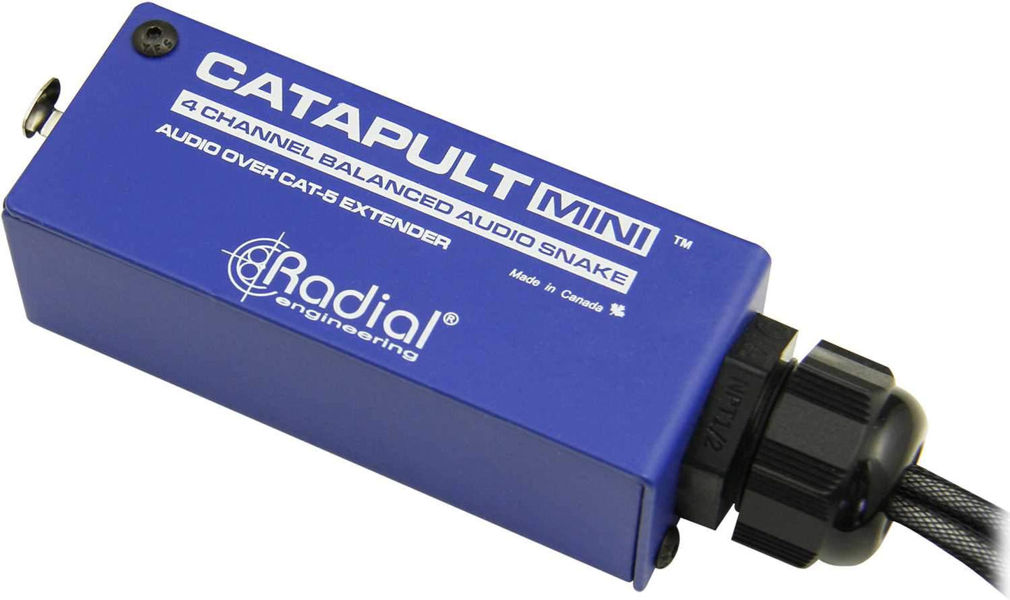 Radial Catapult MINI TRS 4-Channel Cat-5 Breakout Box - ProSound and Stage Lighting