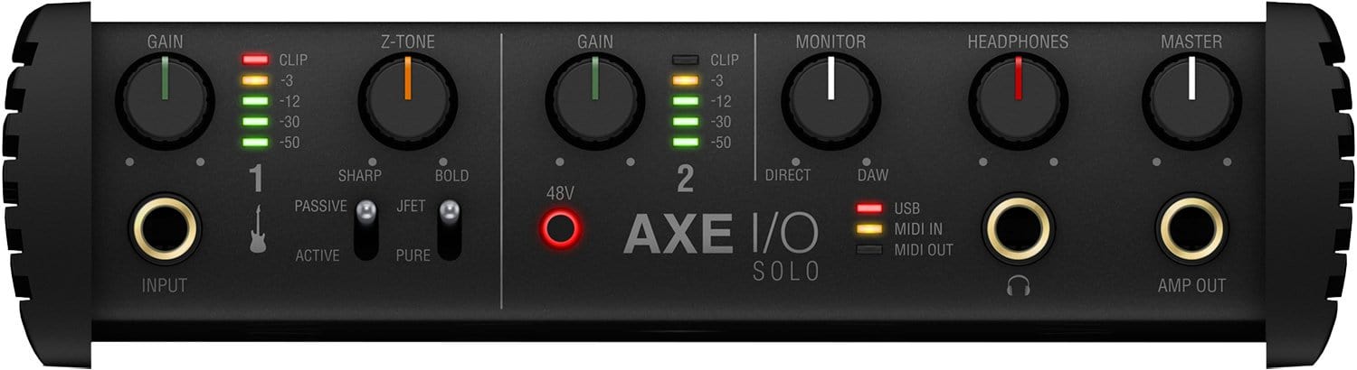 Ik Multimedia Axe I/O Solo & Amplitube 5 Bundle - PSSL ProSound and Stage Lighting