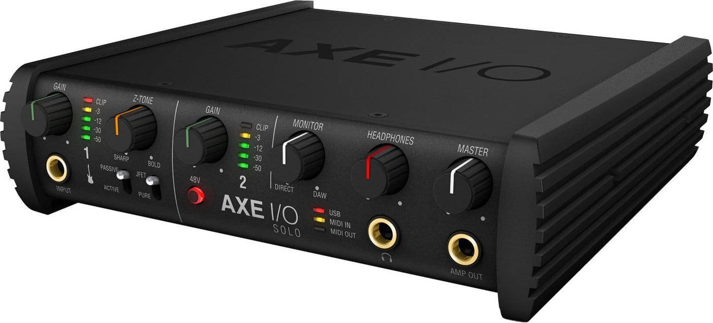 Ik Multimedia Axe I/O Solo & Amplitube 5 Bundle - PSSL ProSound and Stage Lighting