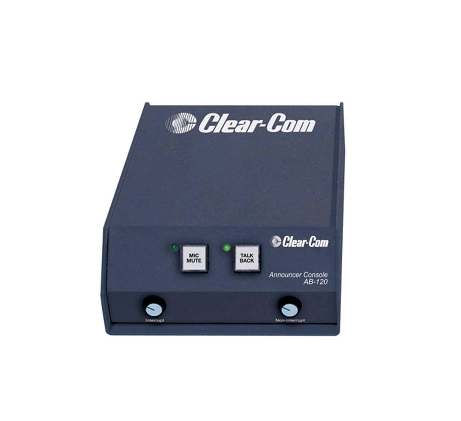 Clear-Com AB-120 Announcer Console – Solotech