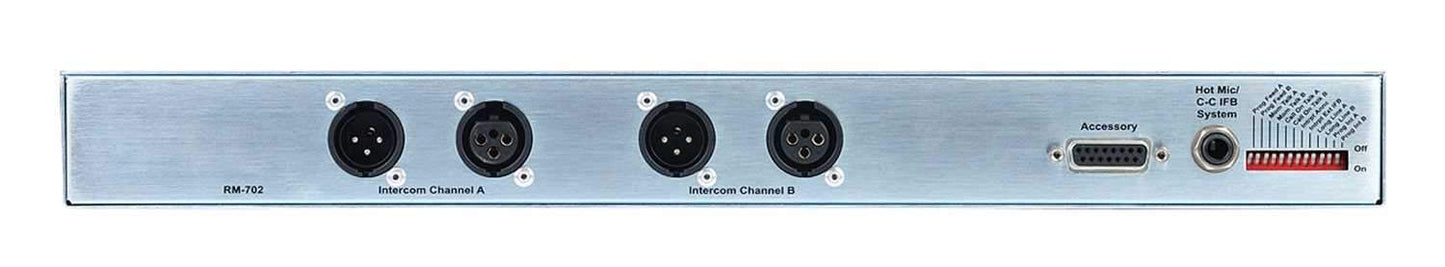 Clear-Com RM-702 2-Ch Remote Intercom Station - ProSound and Stage Lighting