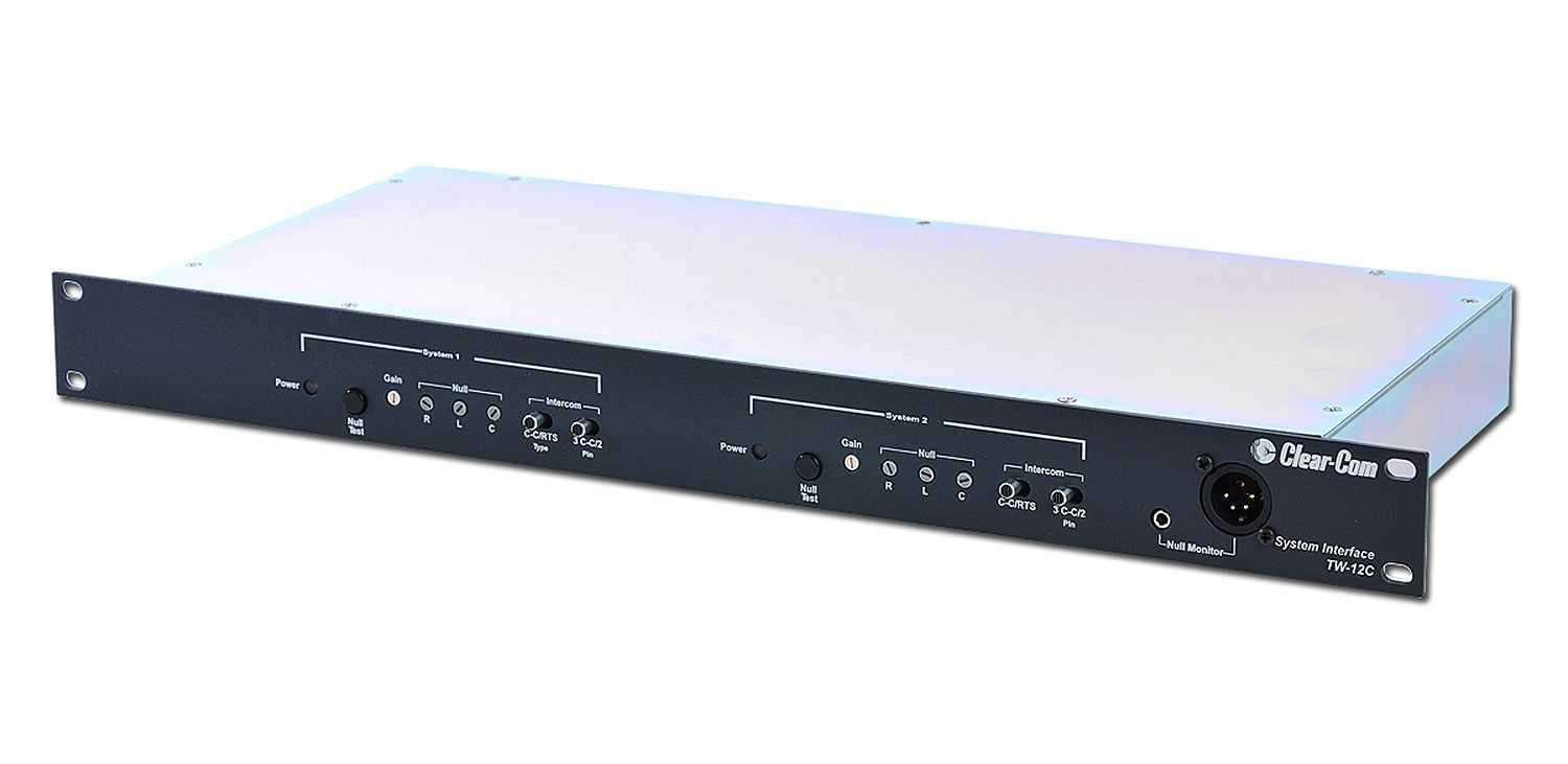 Clear.com Intercom Model Clear-Com TW-12C Intercom System – Solotech