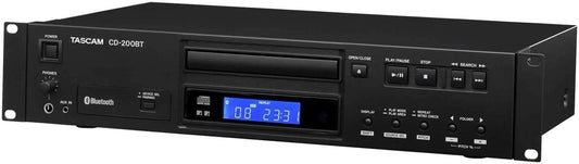 Tascam CD200BT CD Player with Bluetooth Receiver - Solotech