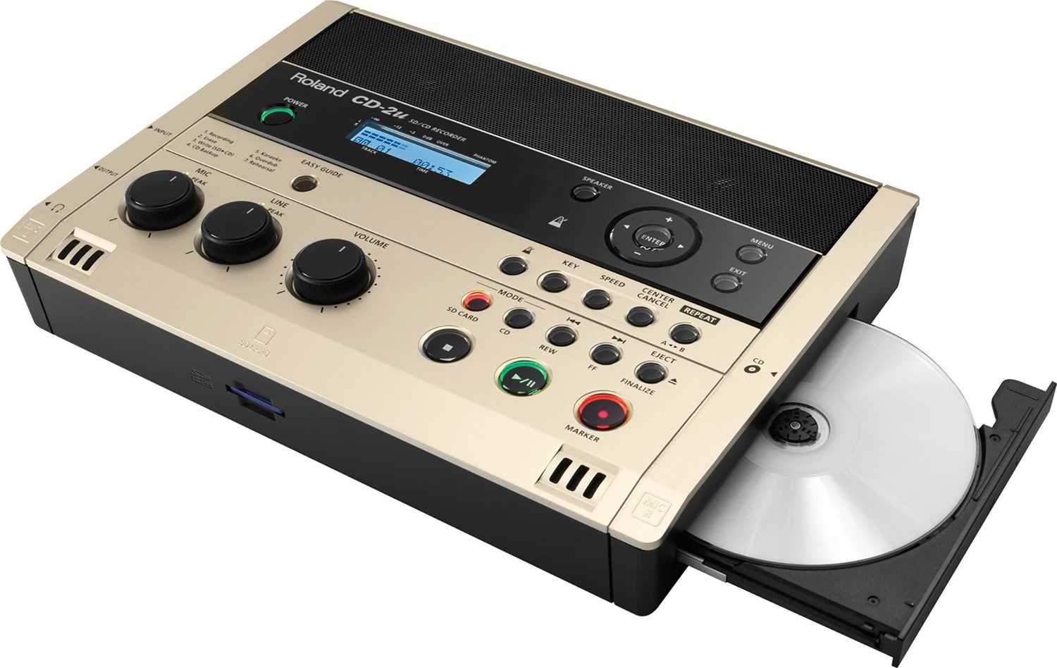 Roland CD-2U SD/CD Recorder & CD Burner - Solotech