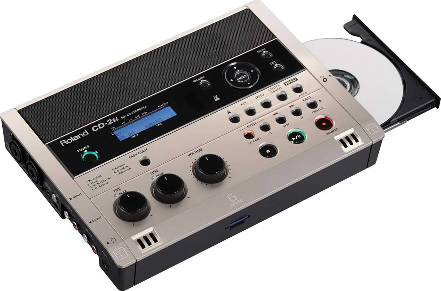 Roland CD-2U SD/CD Recorder & CD Burner - Solotech