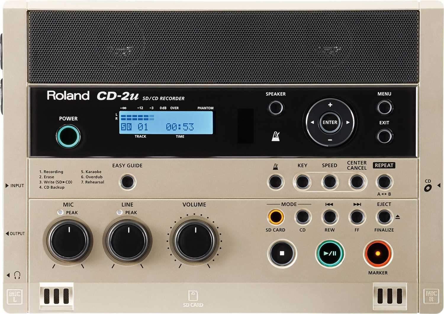 Roland CD-2U SD/CD Recorder & CD Burner