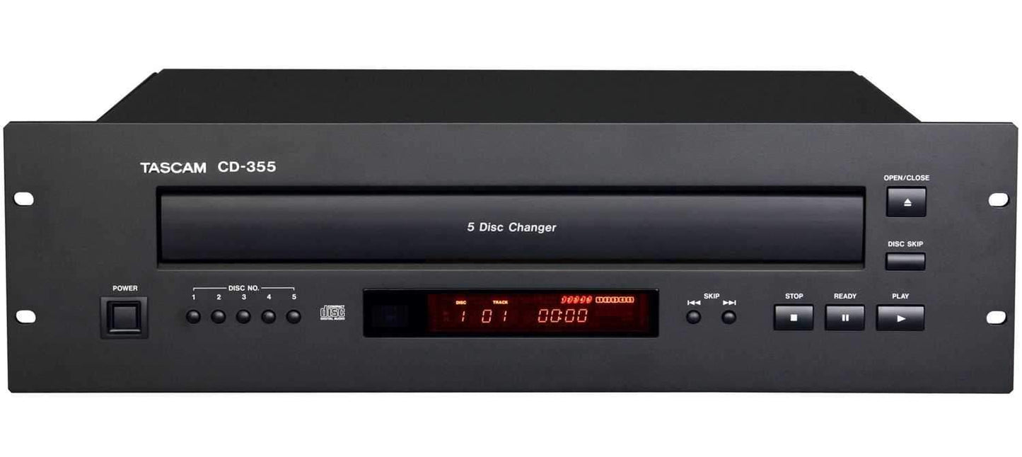 Tascam CD-355 5 Disc CD Changer - Solotech