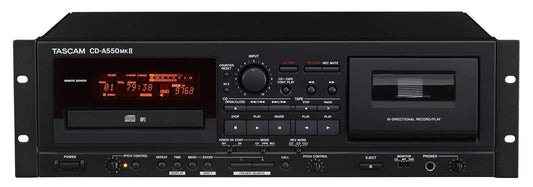 Tascam CD-A550 MKII CD & Cassette Player Recorder - Solotech