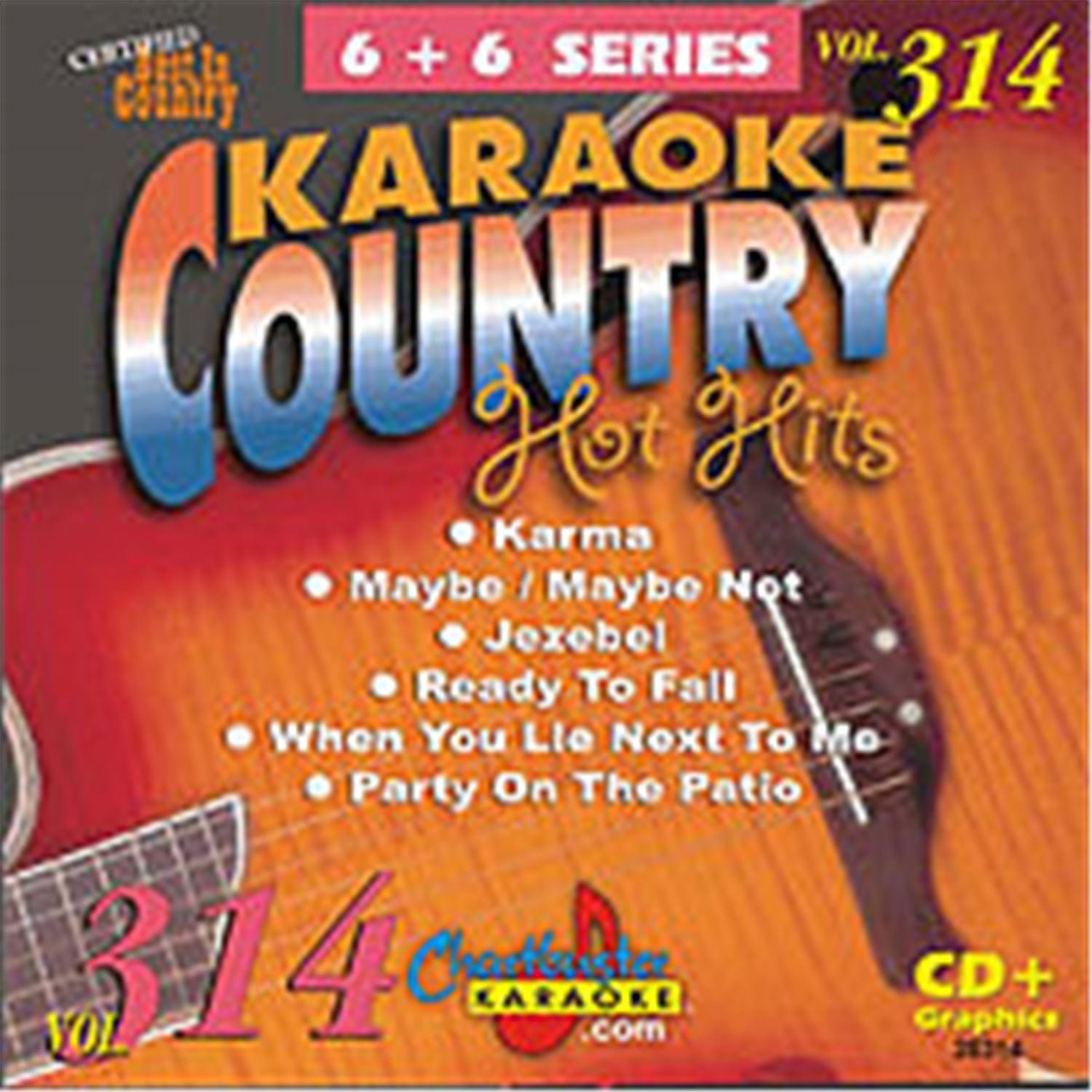 Chartbuster Karaoke Hot Country Hits Vol 314 Solotech