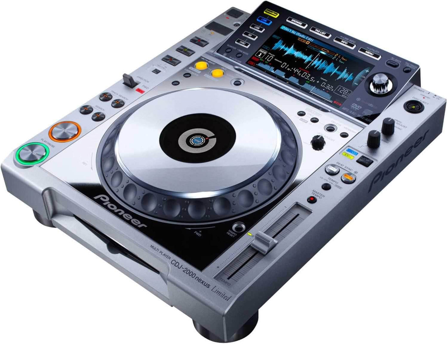 Pioneer CDJ-2000 Limited Edition Platinum Player - ProSound and Stage Lighting