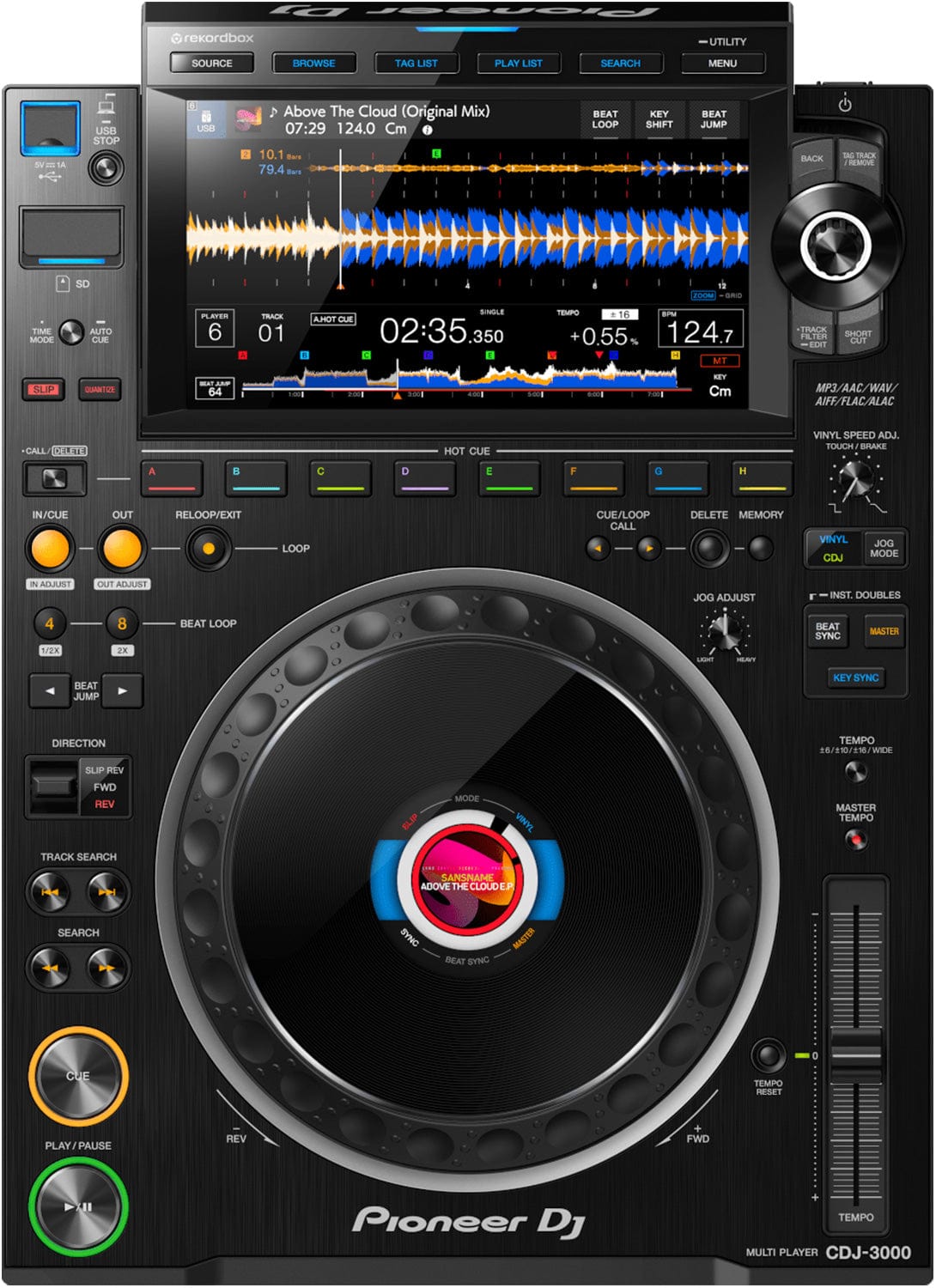 Denon DJ DN-S5000 Table Top CD/MP3 Player with Scratch | Solotech